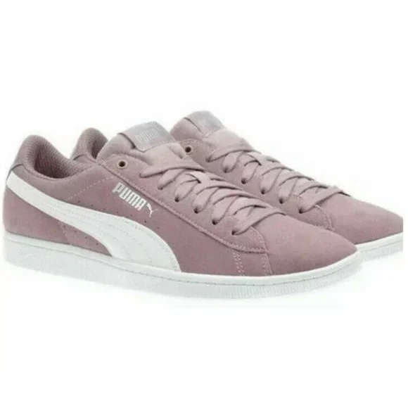 Puma Shoes Puma Vikky Suede Elderberry Purple Womens